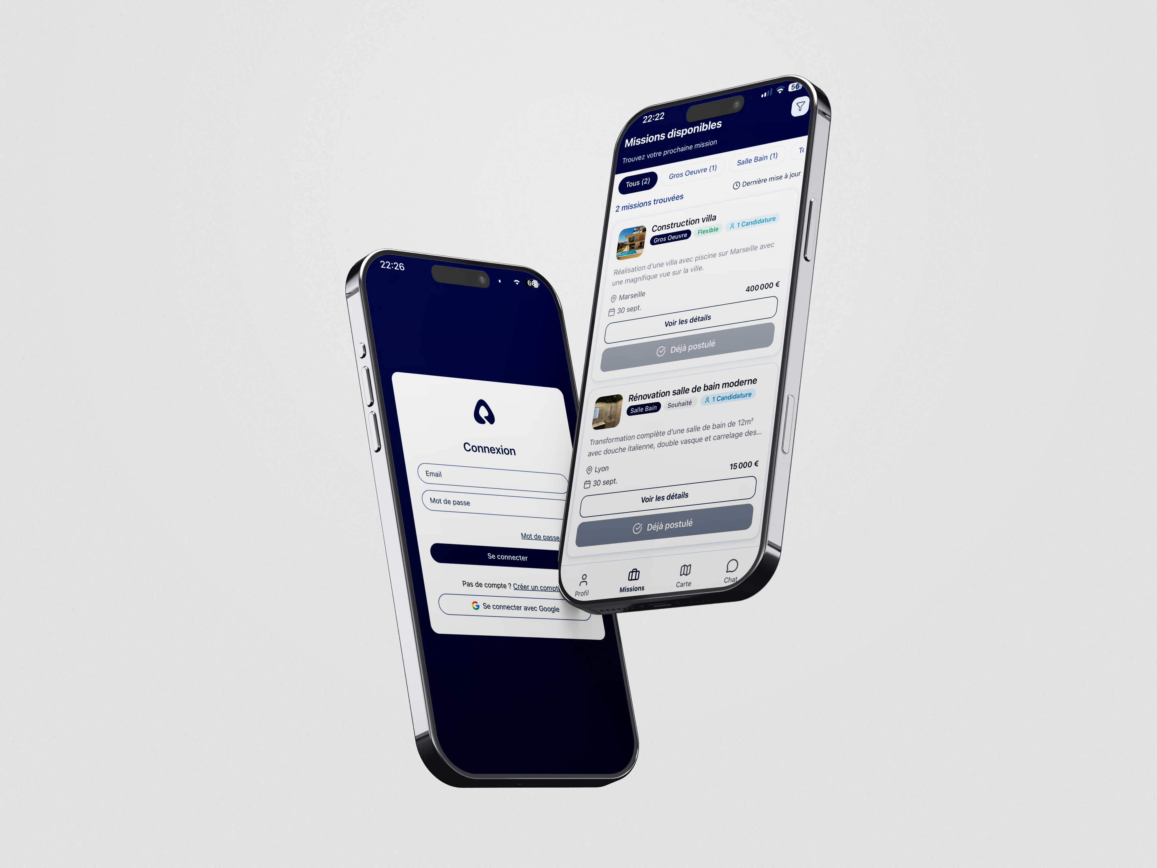 Proxen – App Mobile